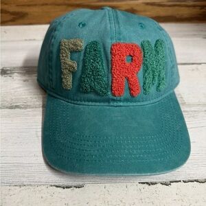 Farm Girl Distressed‎ Strap Back Adjustable Baseball Hat Cap Dusty Green New!